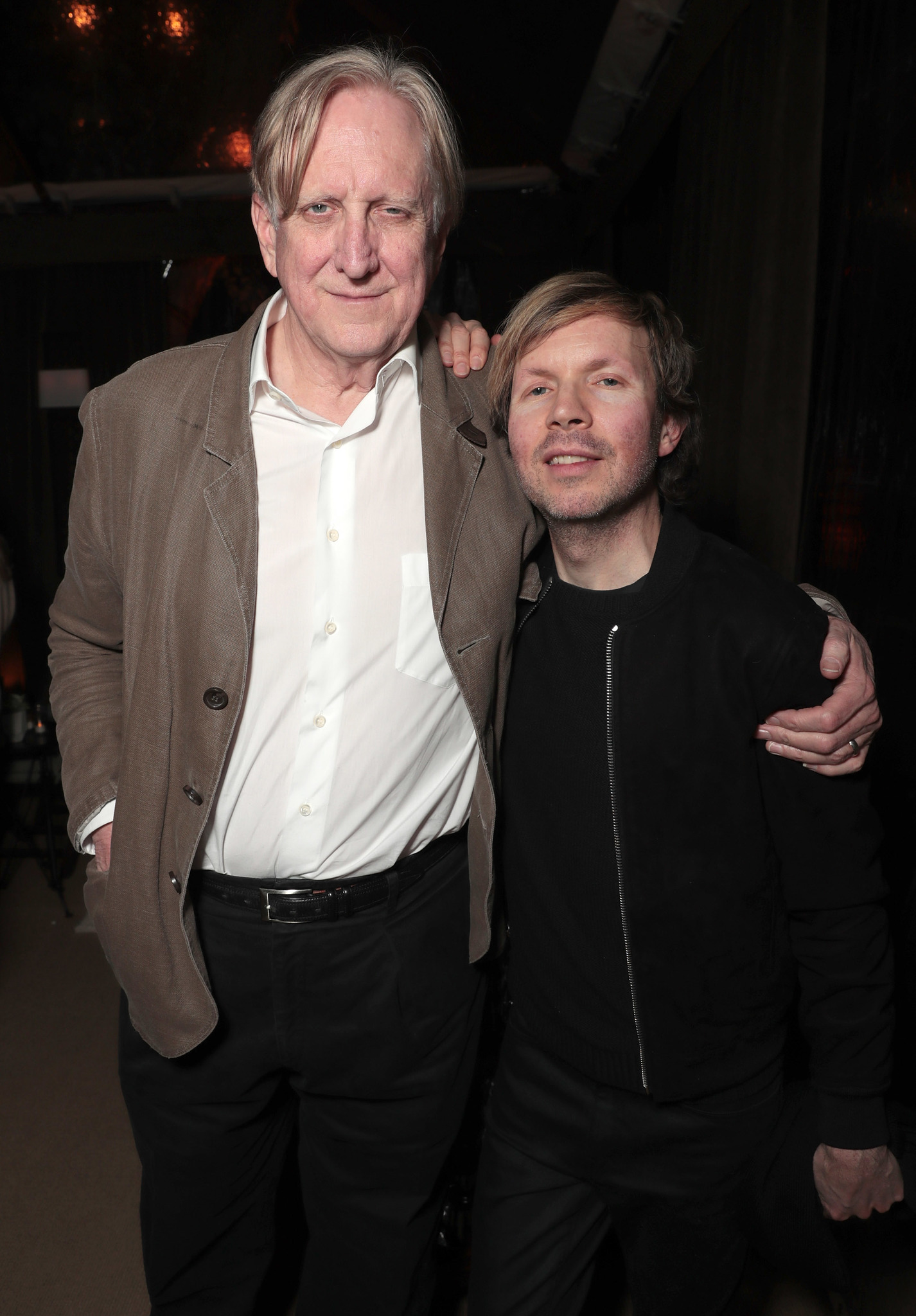 Beck and T Bone Burnett at an event for Manchester junto al mar (2016)