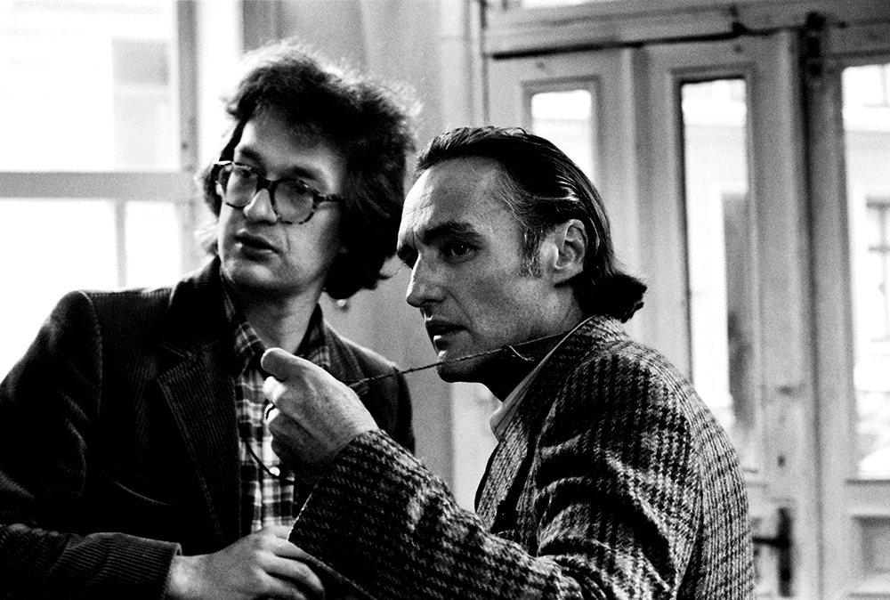 Dennis Hopper and Wim Wenders in Wim Wenders: Desperado (2020)