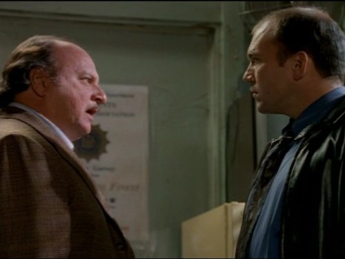 Dennis Franz and Wade Williams in NYPD Blue (1993)