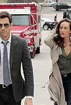 Dylan McDermott and Maggie Q in Stalker (2014)