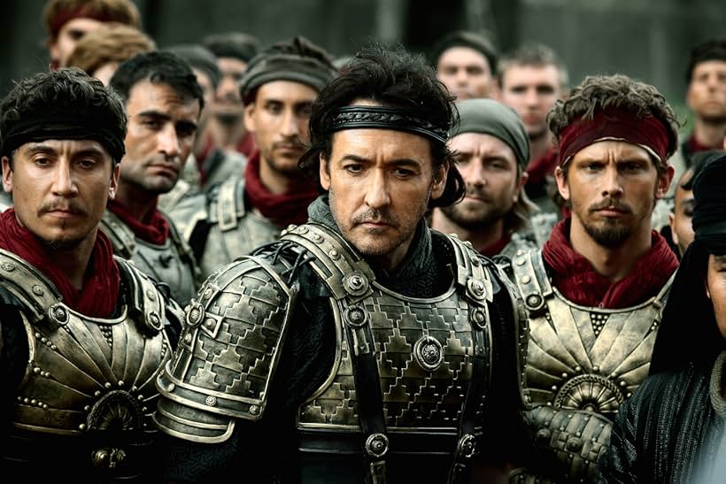 John Cusack and Paul Philip Clark in Dragon Blade (2015)