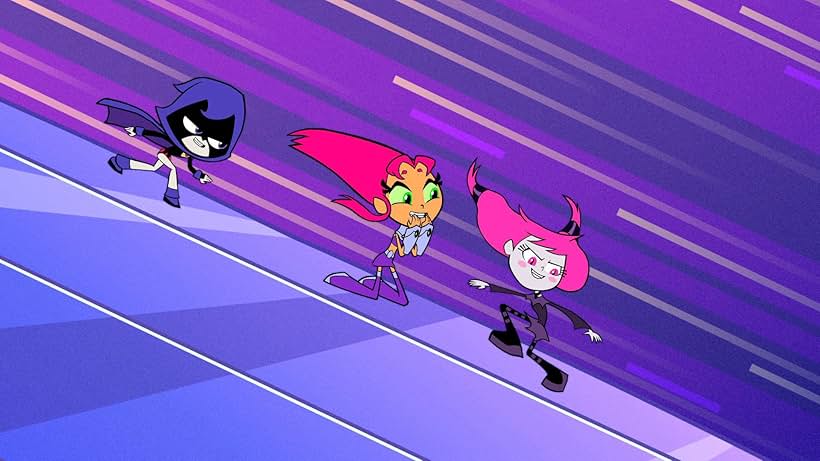 Tara Strong, Lauren Tom, and Hynden Walch in Teen Titans Go! (2013)