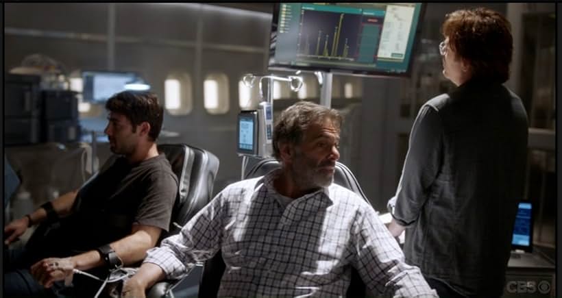 Billy Burke, Ken Olin, and James Wolk in Zoo (2015)