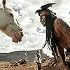 Johnny Depp and Armie Hammer in The Lone Ranger (2013)