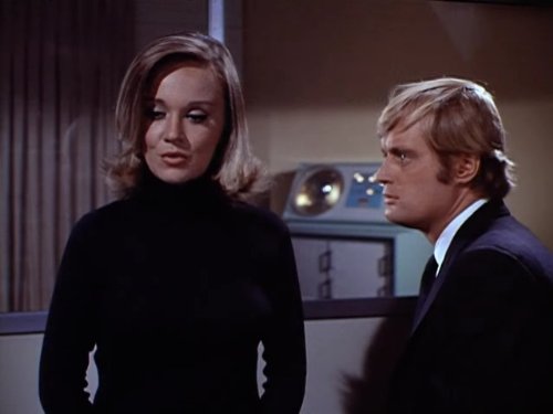 David McCallum and Susan Odin in The Man from U.N.C.L.E. (1964)