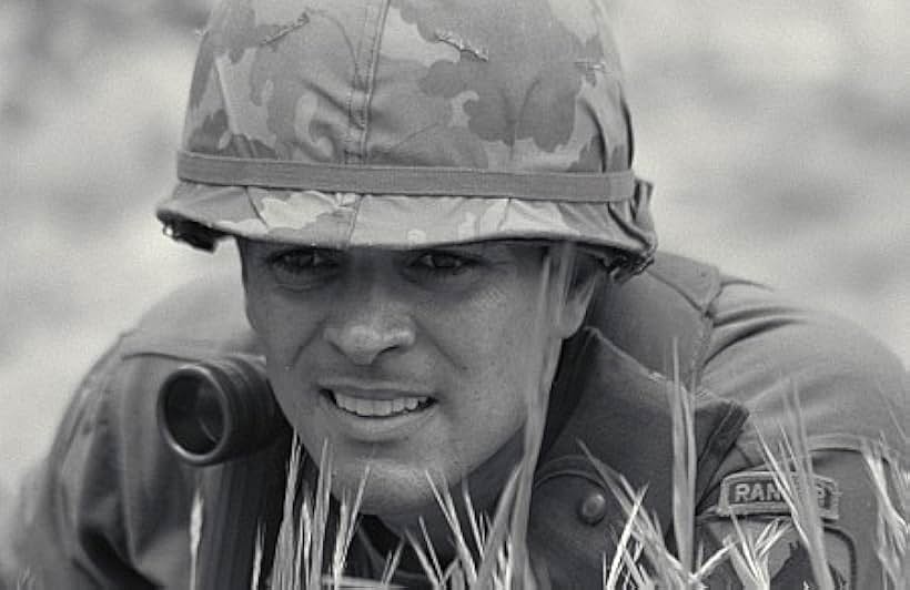 Jsu Garcia as Captain Nadal watches his friend die in "We Were Soldiers"