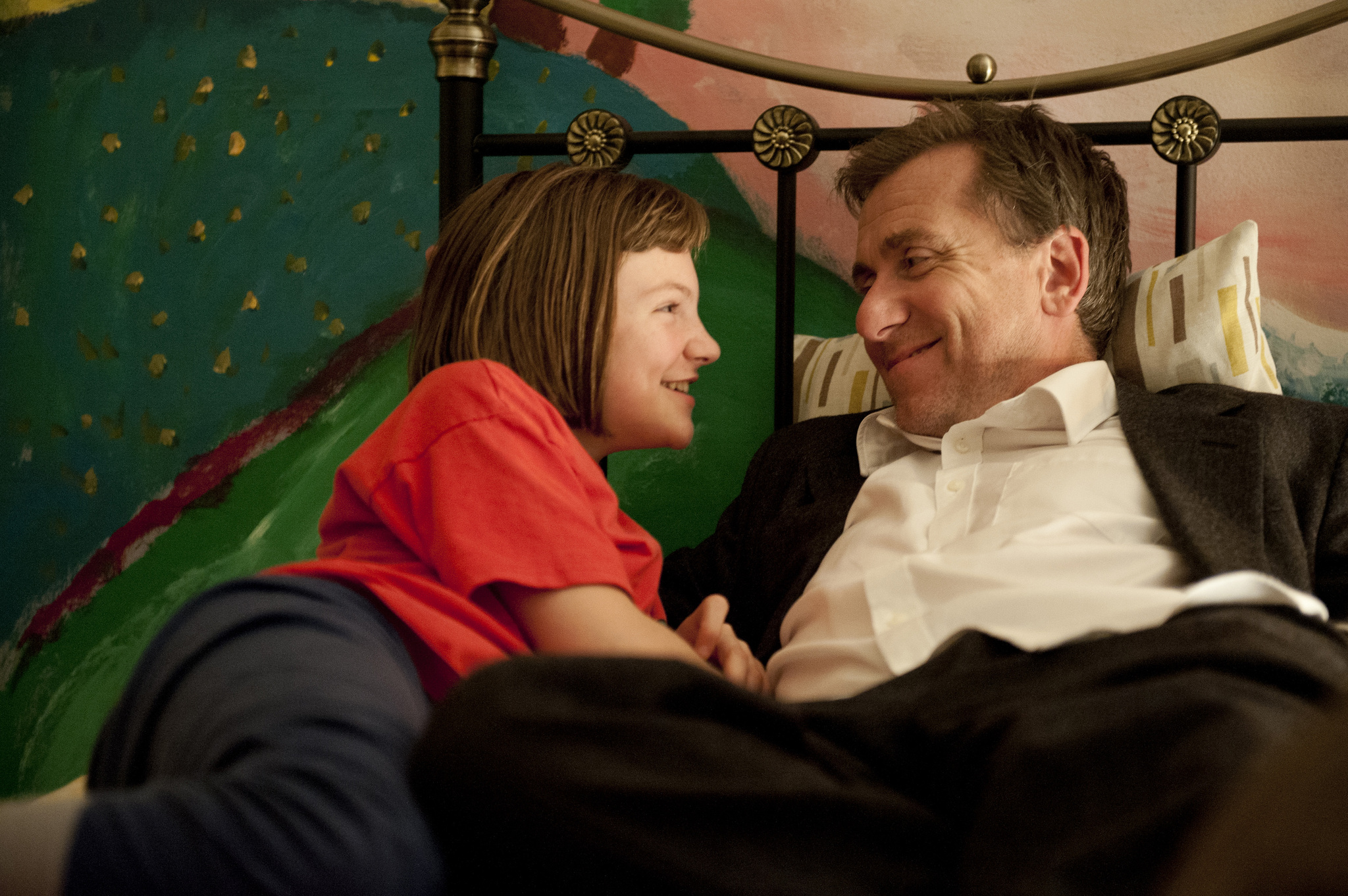 Tim Roth and Eloise Laurence in Broken (2012)