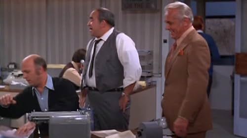 Edward Asner, Ted Knight, and Gavin MacLeod in The Mary Tyler Moore Show (1970)