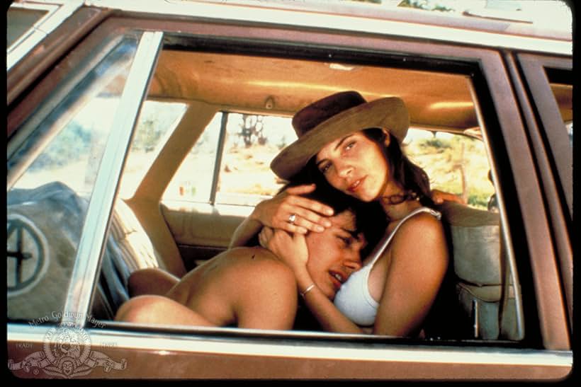 Gael García Bernal and Maribel Verdú in Y tu mamá también (2001)