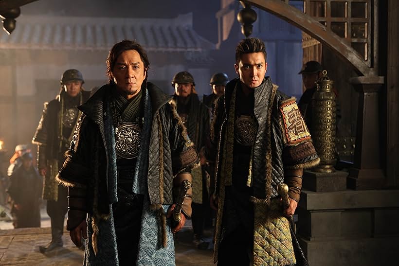 Jackie Chan and Choi Siwon in Dragon Blade (2015)