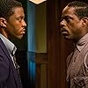 Sterling K. Brown and Chadwick Boseman in Marshall (2017)