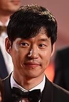 Yoo Joon-sang at an event for The Target (2014)