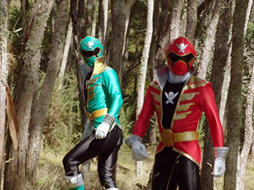 Azim Rizk and Andrew Gray in Power Rangers Megaforce (2013)