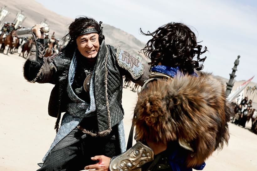 Jackie Chan and Adrien Brody in Dragon Blade (2015)