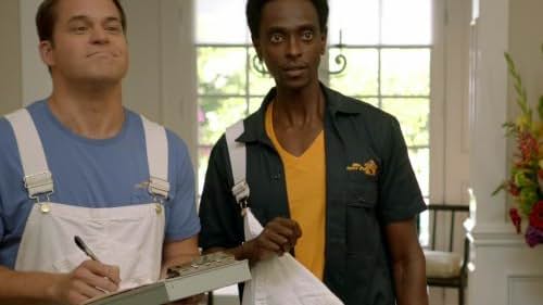 Edi Gathegi and Kyle Bornheimer in Family Tools (2013)