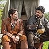 James Callis, Luca Pasqualino, and Howard Charles in The Musketeers (2014)