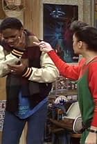 Lisa Bonet and Malcolm-Jamal Warner in The Cosby Show (1984)