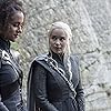 Nathalie Emmanuel and Emilia Clarke in Game of Thrones (2011)