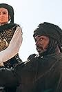 Anthony Mackie and Aiysha Hart in Desert Warrior