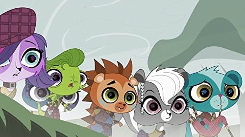 Tabitha St. Germain, Sam Vincent, Jocelyne Loewen, Peter New, Nicole Oliver, and Kyle Rideout in Littlest Pet Shop (2012)