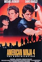 Michael Dudikoff and David Bradley in American Ninja 4: The Annihilation (1990)