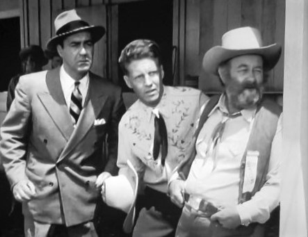 Jim Backus, Chubby Johnson, and Ozzie Nelson in Here Come the Nelsons (1952)