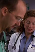 Anthony Edwards and Alex Kingston in ER (1994)