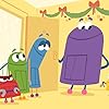 Edward Asner, Jim Meskimen, Erin Fitzgerald, Judy Greer, Fred Tatasciore, Evan Spiridellis, Gregg Spiridellis, Jeff Gill, and Ariana Baron in A StoryBots Christmas (2017)