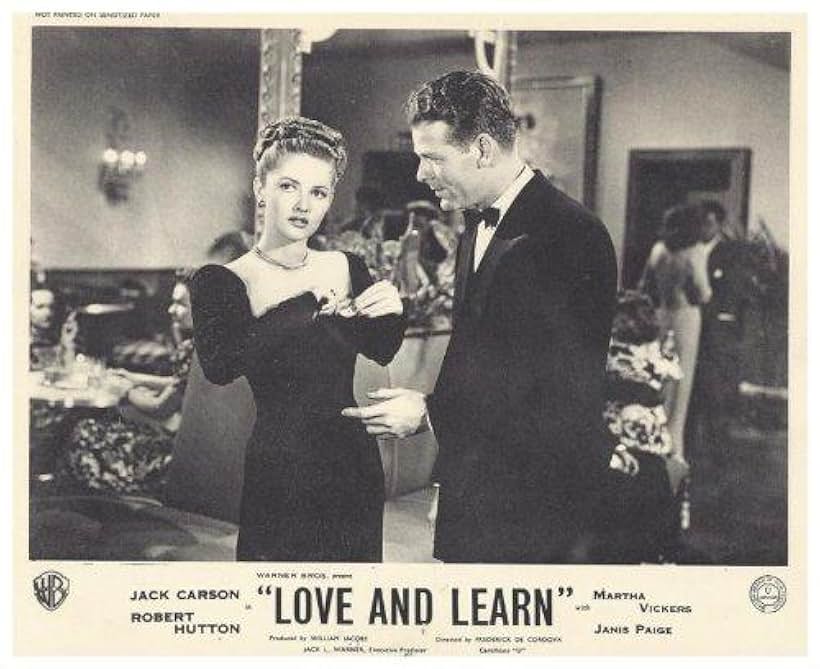 Don McGuire and Martha Vickers in Love and Learn (1947)