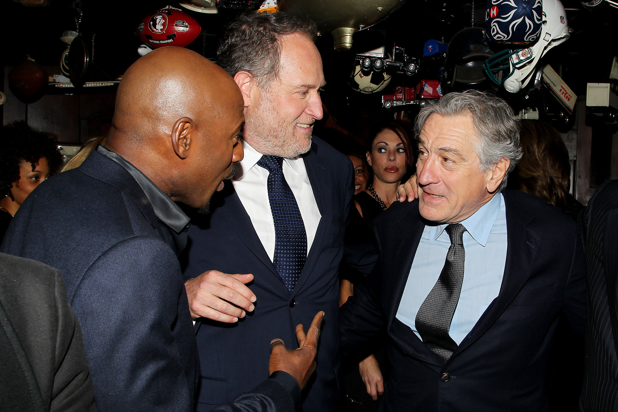 Robert De Niro, Jon Turteltaub, and Romany Malco at an event for Last Vegas (2013)