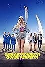 Gabrielle Union, Emma Roberts, Desi Lydic, Andrew Call, Tom Hopper, Poppy Liu, and Kuhoo Verma in Uma Astronauta Quase Perfeita (2024)