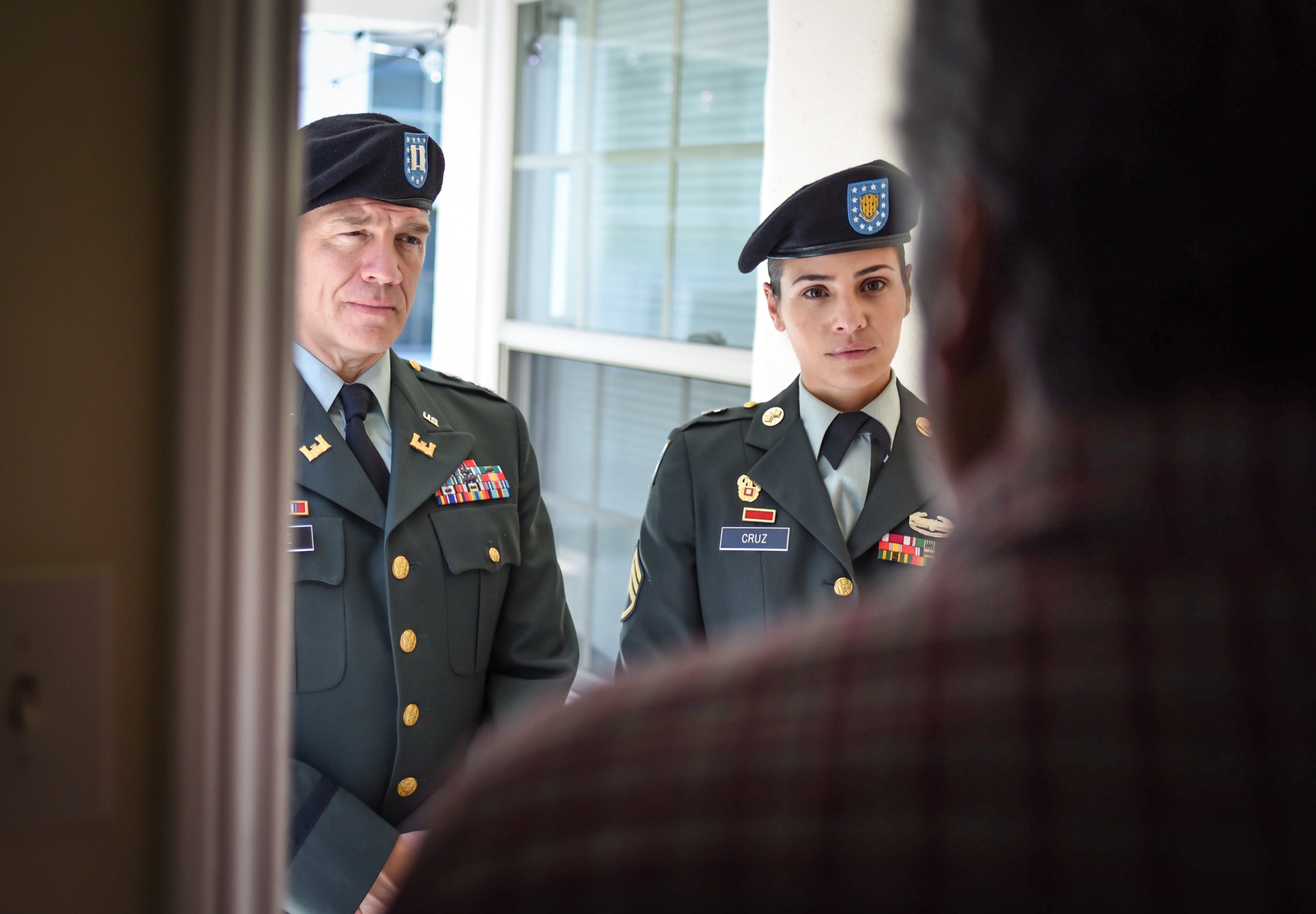 Matthew Glave and Ana Ayora in The CNO (2019)