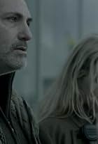 Kim Bodnia and Sofia Helin in The Bridge (2011)