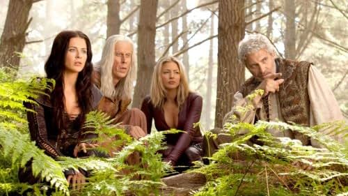 Michael Nouri, Bruce Spence, Bridget Regan, and Tabrett Bethell in Legend of the Seeker (2008)