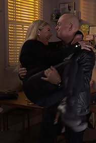 Letitia Dean and Ross Kemp in EastEnders (1985)