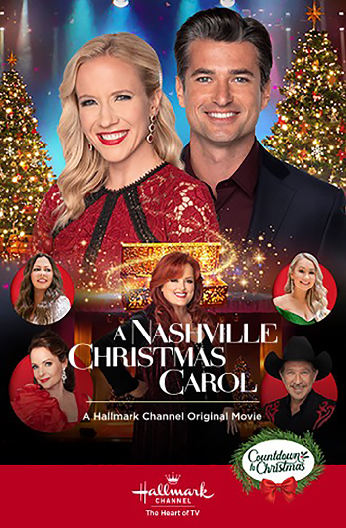 Kix Brooks, Kimberly Williams-Paisley, Wynonna Judd, Sara Evans, Wes Brown, Jessy Schram, and RaeLynn in A Nashville Christmas Carol (2020)