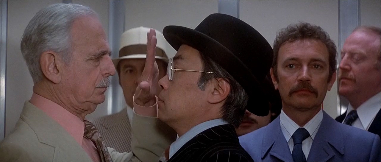 Robert Loggia, Tony Beckley, Burt Kwouk, Dinny Powell, and Paul Stewart in Revenge of the Pink Panther (1978)