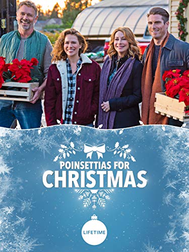 Sharon Lawrence, Bethany Joy Lenz, John Schneider, and Marcus Rosner in Poinsettias for Christmas (2018)