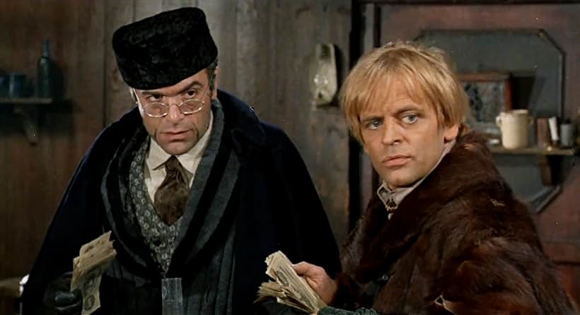 Klaus Kinski and Luigi Pistilli in The Great Silence (1968)