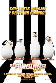 Tom McGrath, Conrad Vernon, Christopher Knights, and Chris Miller in Os Pinguins de Madagascar (2014)