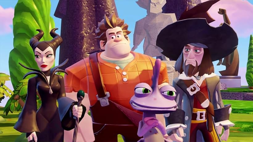 Rajia Baroudi, Brian George, Peter Kelamis, and Brian T. Delaney in Disney Infinity 3.0 (2015)