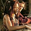 Orlando Bloom and Naomie Harris in Pirates of the Caribbean: At World's End (2007)