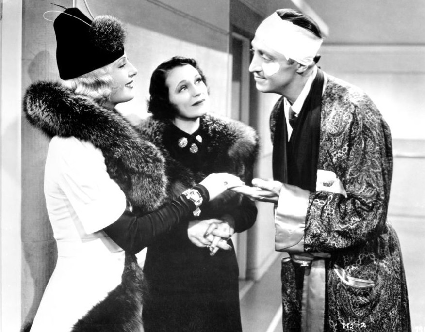 Binnie Barnes, Mischa Auer, and Alice Brady in Three Smart Girls (1936)