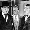 Bela Lugosi, Douglas Fowley, and Roland Varno in Scared to Death (1946)