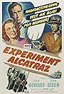 Joan Dixon, John Howard, and Robert Shayne in Experimento Alcatraz (1950)