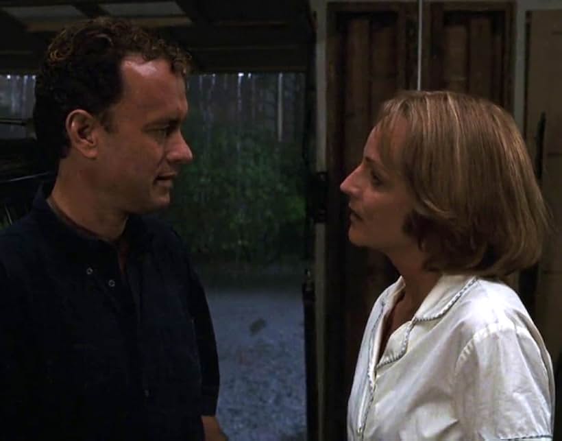 Tom Hanks and Helen Hunt in Cast Away (2000)