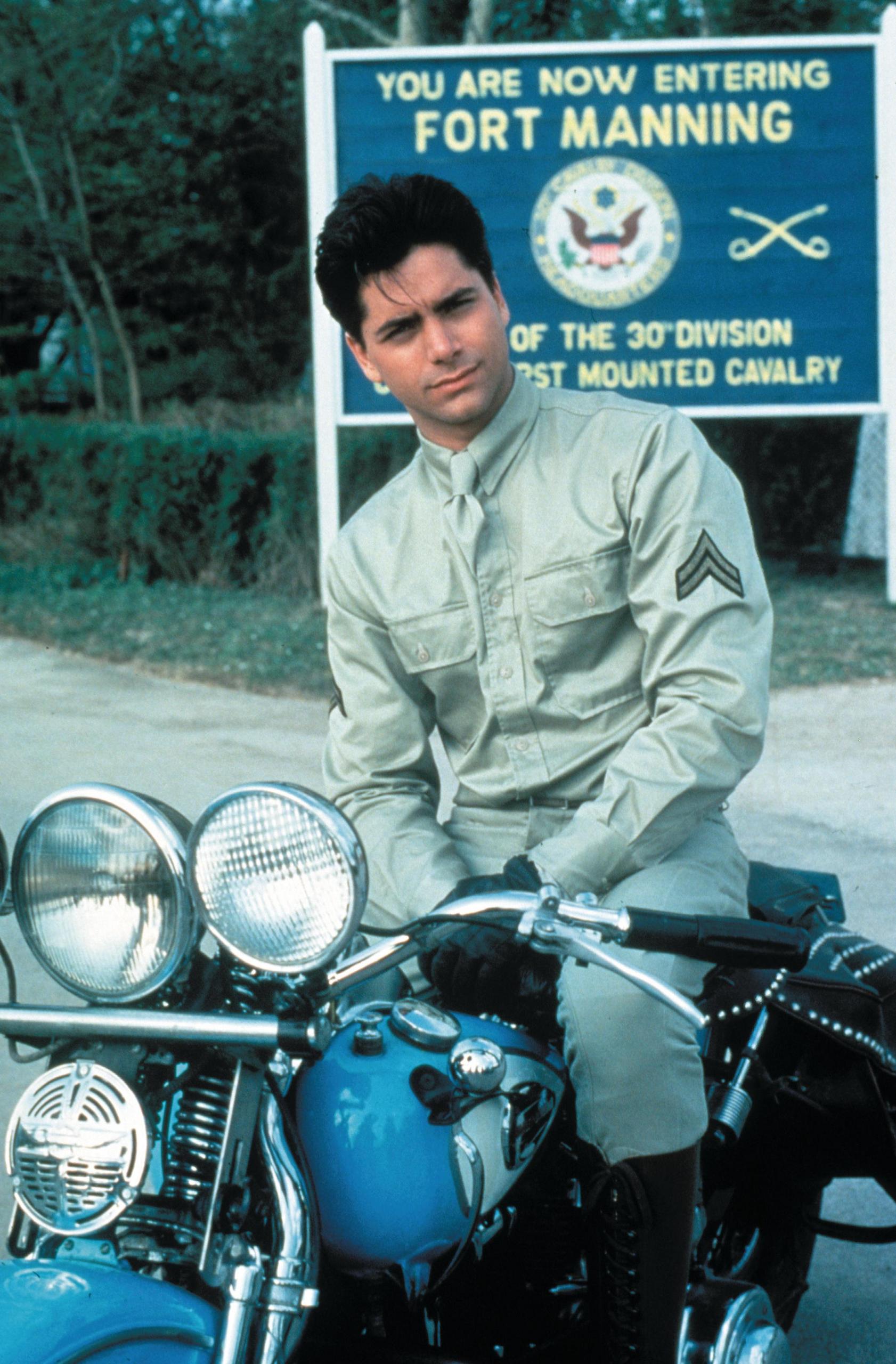 John Stamos in Born to Ride (1991)