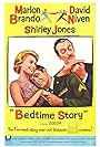 Marlon Brando, David Niven, and Shirley Jones in Bedtime Story (1964)