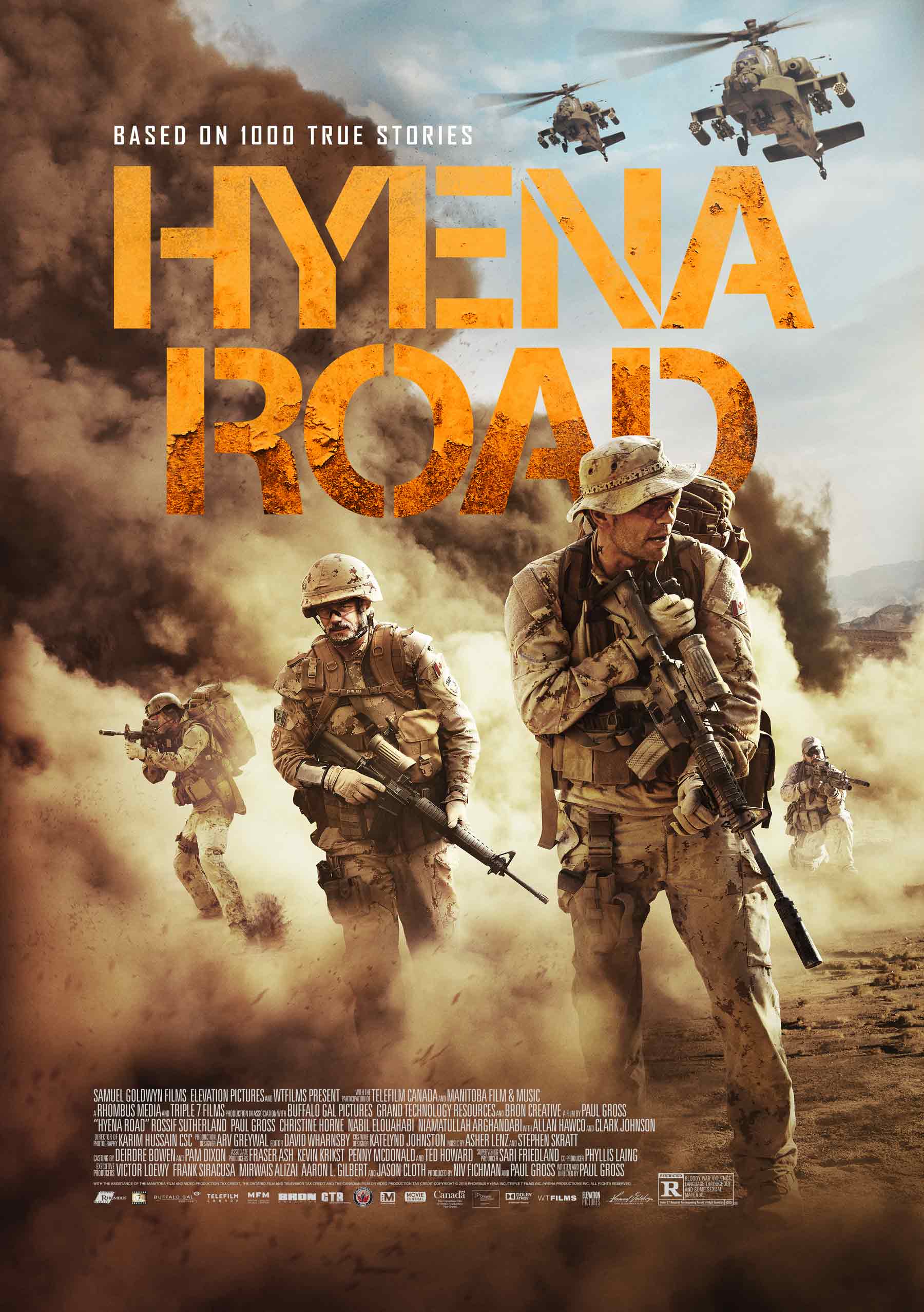 Paul Gross and Rossif Sutherland in Hyena Road (2015)