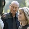 Patrick Stewart, Isa Briones, and Lulu Wilson in Star Trek: Picard (2020)